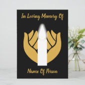 Erinnern Sie sich an eine geliebte Postkarte für e (Stehend Vorderseite)