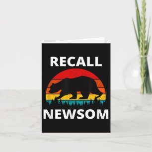 Erinnern Sie sich an Gavin Newsom, Gouverneur von  Karte