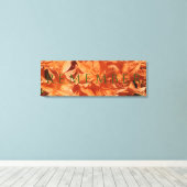 Erinnern Sie sich an gekreppte Canvas Print Leinwanddruck (Insitu (Holzboden))