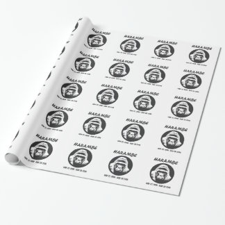 Erinnern Sie sich an Harambe Geschenkpapier
