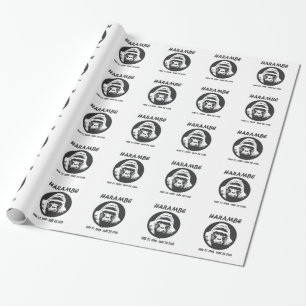 Erinnern Sie sich an Harambe Geschenkpapier