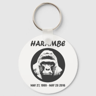 Erinnern Sie sich an Harambe Schlüsselanhänger