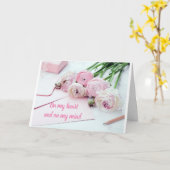 ERINNERN SIE SICH AN IHRE LIEBTE IN DER ZEIT DER V KARTE (Gelbe Blume)