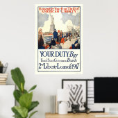 Erinnern Sie sich an Ihren ersten Nervenkitzel der Poster (Heimbüro)