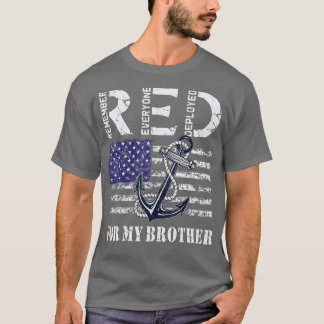 Erinnern Sie sich an jeden Veteran verwendet RED F T-Shirt