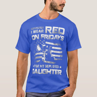 Erinnern Sie sich an jeden Veteran verwendet RED F T-Shirt