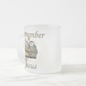 Erinnern Sie sich an Jesus Mattglastasse (Vorderseite Links)