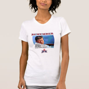 Erinnern Sie sich an JFK T-Shirt
