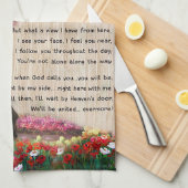 Erinnern Sie sich an meine Dackel Geschirrtuch (Viertel Falte)