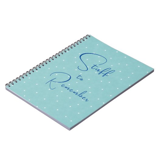 Erinnern Sie sich an Notebook Notizblock (Linke Seite)