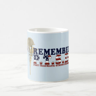 ERINNERN SIE SICH AN P.T.S.D. II KAFFEETASSE