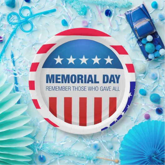 Erinnern Sie sich an Party-Teller Pappteller (Party)