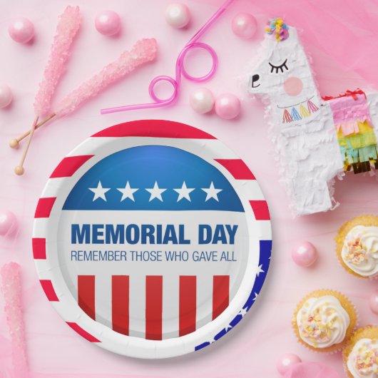 Erinnern Sie sich an Party-Teller Pappteller (Party)