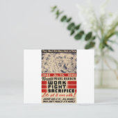 Erinnern Sie sich an Pearl Harbor Postkarte (Stehend Vorderseite)