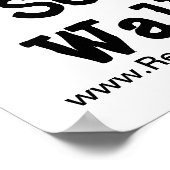 Erinnern Sie sich an Scott Walker Protest Poster (Ecke)