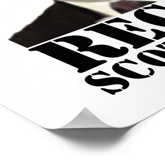 Erinnern Sie sich an Scott Walker Protest Poster (Ecke)