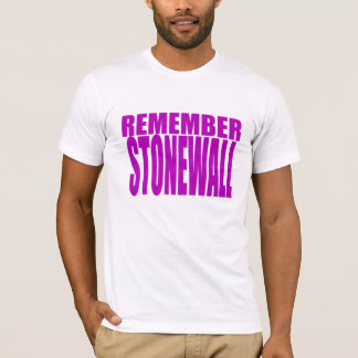 Erinnern Sie sich an Stonewall T-Shirt