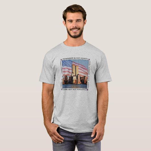 Erinnern Sie sich an T - Shirt 9 11 am 11. (Vorne ganz)