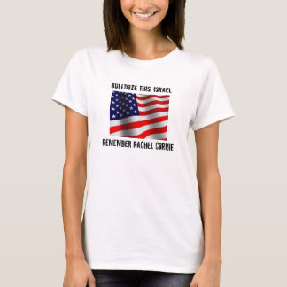 ERINNERN SIE SICH AN T - SHIRT RACHEL CORRIE