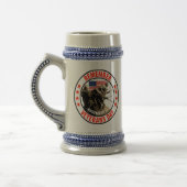 Erinnern Sie sich an Veteranen-Tag Bierglas (Links)