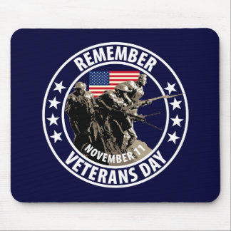 Erinnern Sie sich an Veteranen-Tag Mousepad