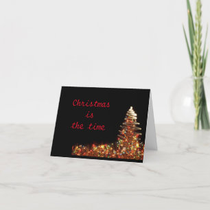 ERINNERN SIE SICH BEI CHRISTMAS AN "ICH BIN IHR FR FEIERTAGSKARTE