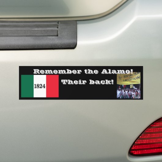 Erinnern Sie sich das an Alamo! Autoaufkleber (Auf Auto)
