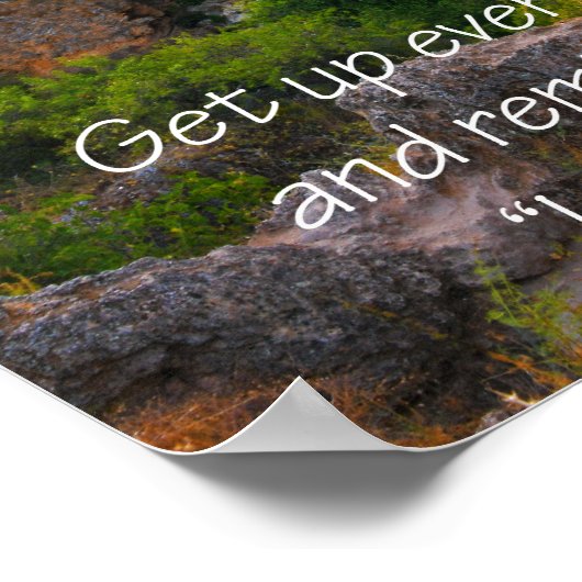 Erinnern Sie sich, dass ich das tun kann Poster (Ecke)