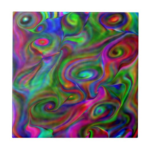 erinnern Sie sich den 60er und an 70er, flüssige Fliese (Vorderseite)