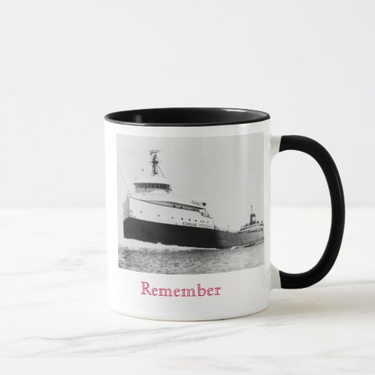 Erinnern Sie sich: Der Edmund Fitzgerald Tasse (Rechts)