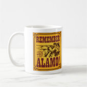 Erinnern Sie sich die an Alamo-Kaffee-Tasse Kaffeetasse (Links)