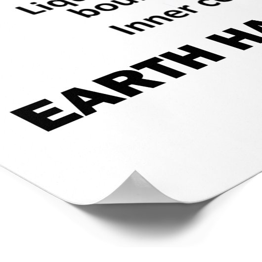 Erinnern Sie sich: Die Erde hat eine Menge Diskont Poster (Ecke)