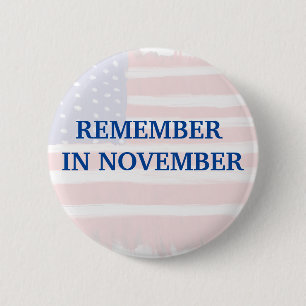 Erinnern Sie sich im November Button