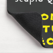 Erinnern Sie sich nicht an dumme Fragen nur an Dum Mousepad (Ecke)