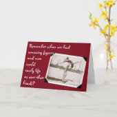 Erinnern Sie sich, wann? Karte (Gelbe Blume)