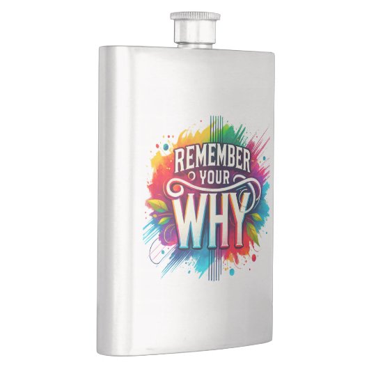 Erinnern Sie sich, warum sarkastisch lustig sassy Flachmann (Rechts)