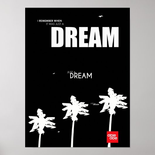ERINNERN SIE SICH, WENN ES NUR EIN DREAM-Plakat WA Poster (Vorne)