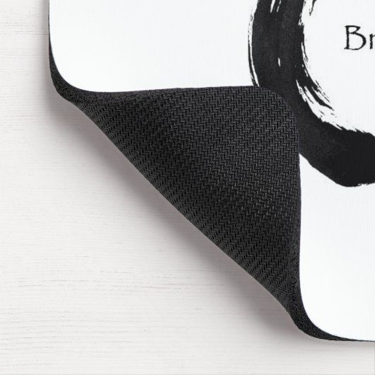 Erinnern Sie sich zu atmen! Mousepad (Ecke)