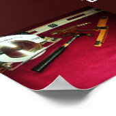 ERINNERN VATER TOOLS POEM Plakat (Ecke)