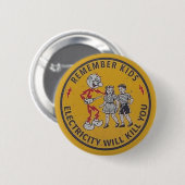 erinnert euch Kinder Button (Vorne & Hinten)