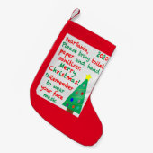 Erinnerung 2020 kleiner weihnachtsstrumpf (Vorderansicht (hängend))