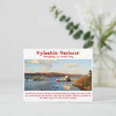 Erinnerung 2 078, Kyleakin Hafen, Fotografie von . Postkarte (Stehend Vorderseite)