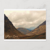Erinnerung 2 200, Glen Coe, Fotografie von Kirsten Postkarte (Vorderseite)