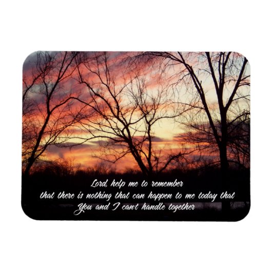 Erinnerung am Morgen Magnet (Horizontal)