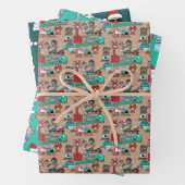 Erinnerung an 2020 Weihnachtsgeschenk für Pandemie Geschenkpapier Set (Beispiel)