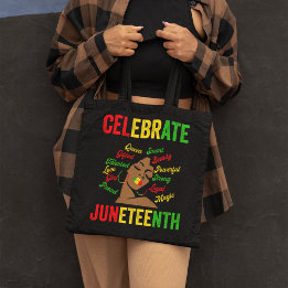 Erinnerung an Ancestors Junetenth Tasche