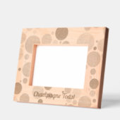 Erinnerung an Champagnerbläschen Geätzte Rahmen (Links)