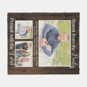 Erinnerung an christliches Foto Fleecedecke (Vorderseite (Horizontal))