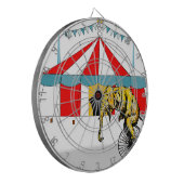 Erinnerung an Circus Elefanten Dartscheibe (Vorderseite Links)