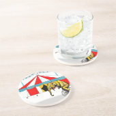 Erinnerung an Circus Elefanten Untersetzer (Seite)